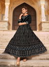 Blue Hills Leela 5 Fancy Festive Wear Rayon Printed Long Anarkali Kurti Collection